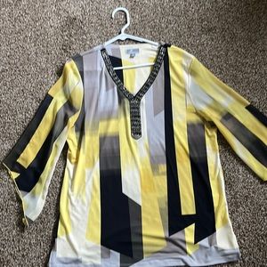 XL JM collection blouse